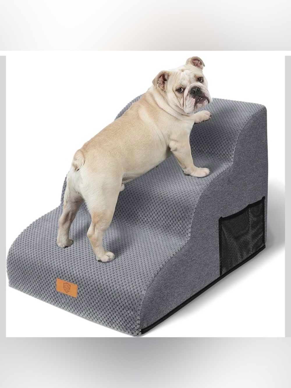 Black Foam Stairs for Dogs